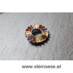 Anhänger Multicolor Zirkonia